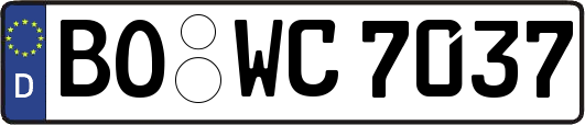 BO-WC7037
