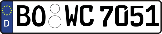 BO-WC7051