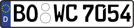BO-WC7054