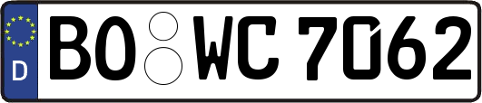 BO-WC7062