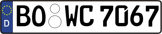 BO-WC7067