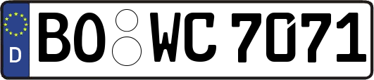BO-WC7071