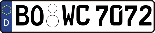 BO-WC7072
