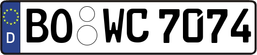 BO-WC7074