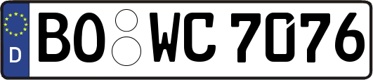 BO-WC7076