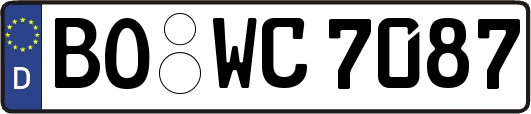 BO-WC7087