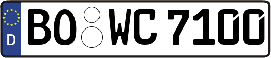 BO-WC7100