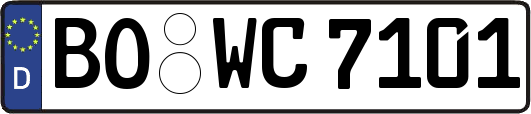 BO-WC7101