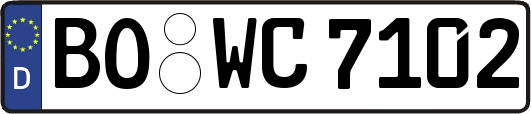 BO-WC7102