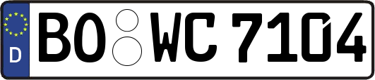 BO-WC7104