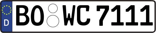 BO-WC7111