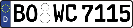 BO-WC7115