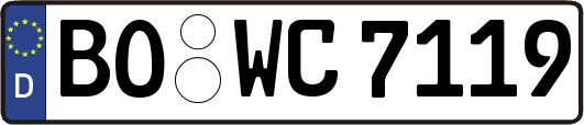 BO-WC7119