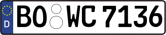 BO-WC7136