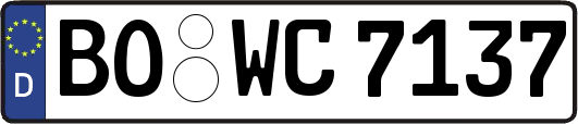 BO-WC7137
