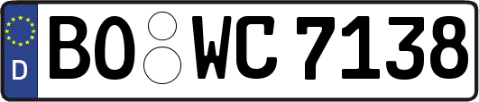 BO-WC7138