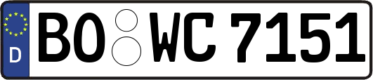 BO-WC7151