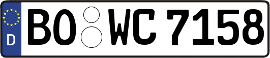 BO-WC7158