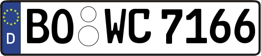 BO-WC7166