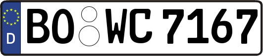 BO-WC7167