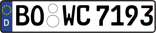 BO-WC7193