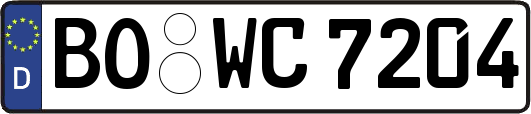 BO-WC7204