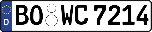 BO-WC7214