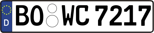 BO-WC7217
