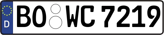 BO-WC7219