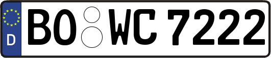 BO-WC7222