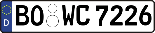 BO-WC7226