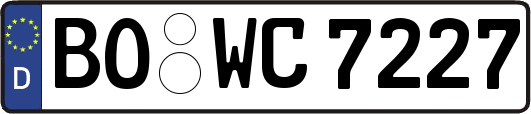 BO-WC7227