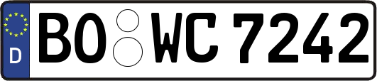 BO-WC7242