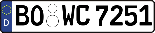BO-WC7251