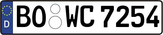 BO-WC7254