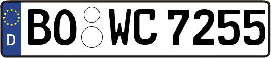 BO-WC7255