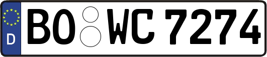 BO-WC7274