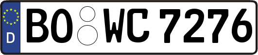 BO-WC7276