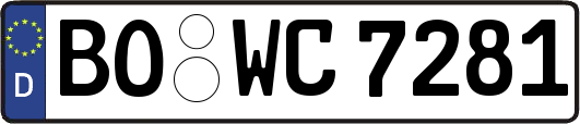 BO-WC7281