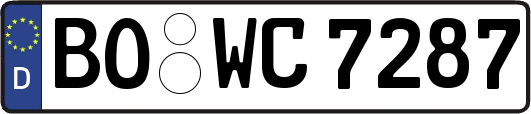 BO-WC7287