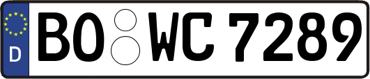 BO-WC7289