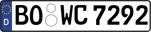 BO-WC7292