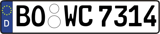 BO-WC7314