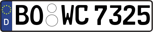 BO-WC7325