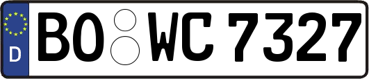 BO-WC7327