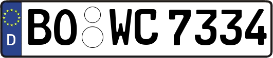 BO-WC7334