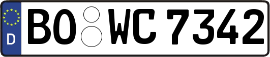 BO-WC7342