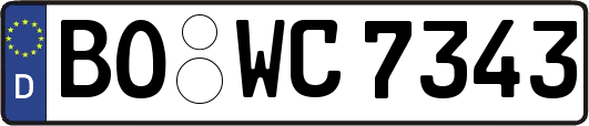 BO-WC7343
