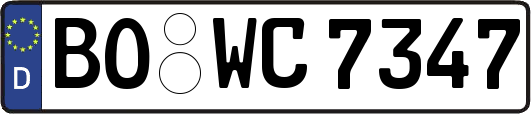 BO-WC7347