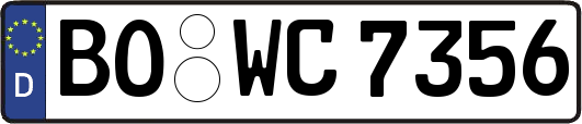 BO-WC7356